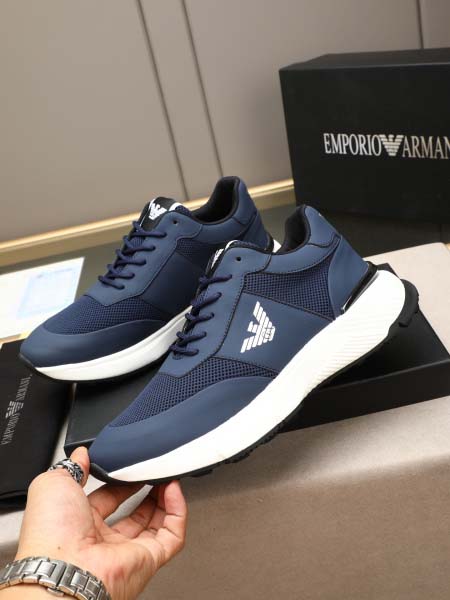2025年9月23日入荷新品Armaniカジュアルシューズ/スニーカー｜メンズ靴人気本革製ギフト/誕生日/TL工場