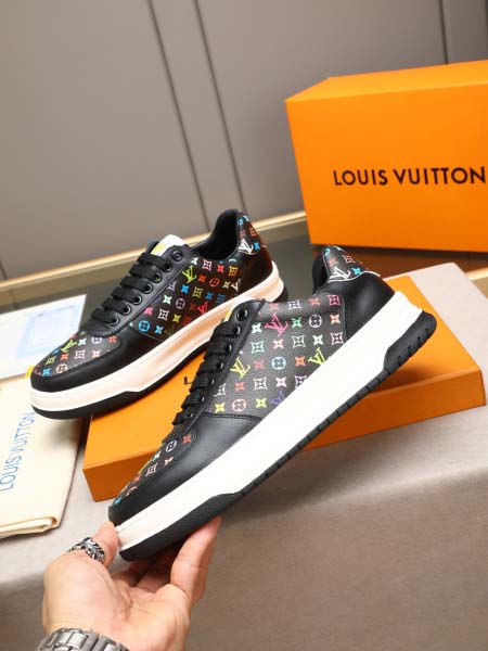 2025年9月23日入荷新品Louis Vuittonカジュアルシューズ/スニーカー｜メンズ靴人気本革製ギフト/誕生日/TL工場