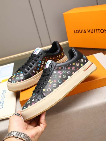 2025年9月23日入荷新品Louis Vuittonカジュアルシューズ/スニーカー｜メンズ靴人気本革製ギフト/誕生日/TL工場