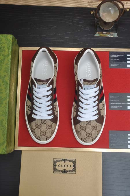 2025年9月23日入荷新品GUCCIカジュアルシューズ/スニーカー｜メンズ靴人気本革製ギフト/誕生日/TL工場