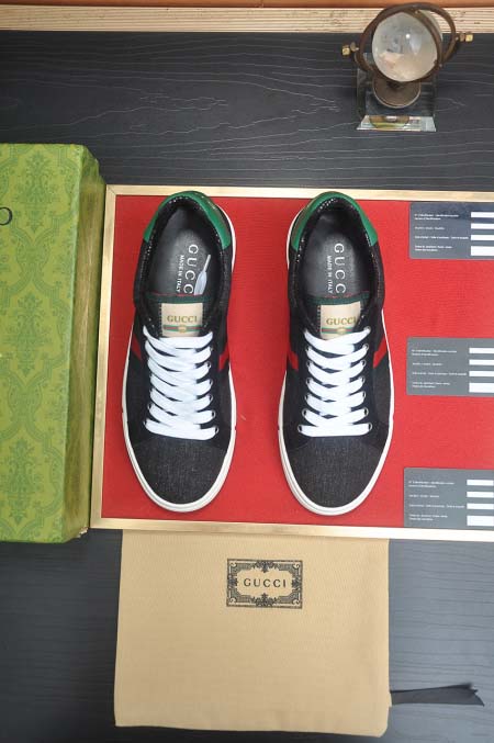2025年9月23日入荷新品GUCCIカジュアルシューズ/スニーカー｜メンズ靴人気本革製ギフト/誕生日/TL工場