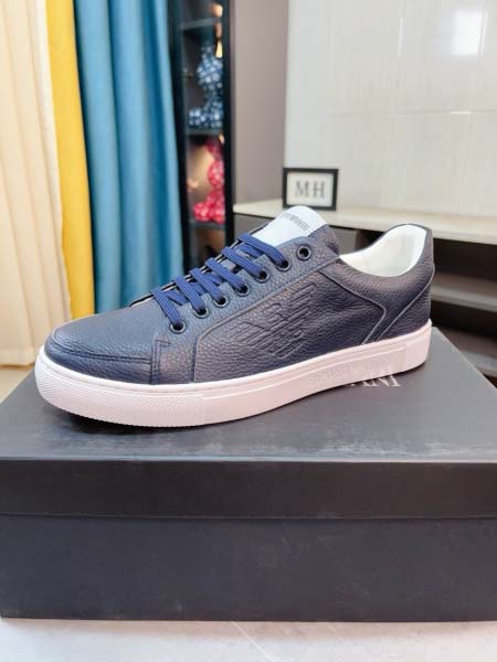 2025年9月23日入荷新品Armaniカジュアルシューズ/スニーカー｜メンズ靴人気本革製ギフト/誕生日/TL工場