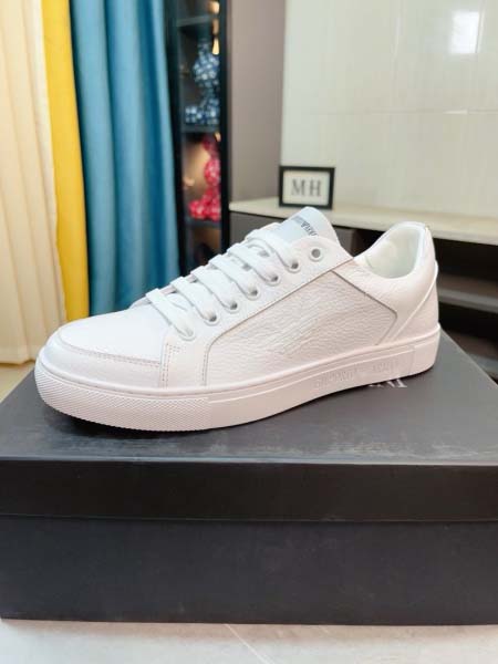 2025年9月23日入荷新品Armaniカジュアルシューズ/スニーカー｜メンズ靴人気本革製ギフト/誕生日/TL工場