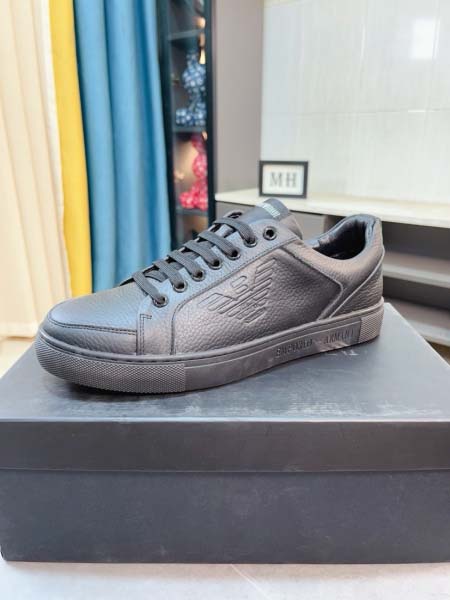 2025年9月23日入荷新品Armaniカジュアルシューズ/スニーカー｜メンズ靴人気本革製ギフト/誕生日/TL工場