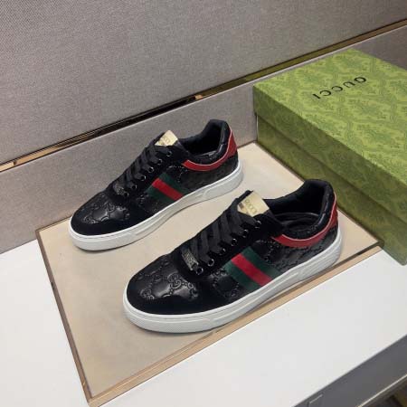 2025年9月23日入荷新品Gucciカジュアルシューズ/スニーカー｜メンズ靴人気本革製ギフト/誕生日/TL工場
