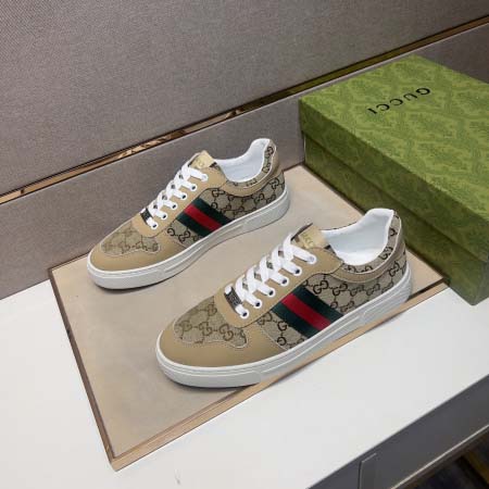2025年9月23日入荷新品Gucciカジュアルシューズ/スニーカー｜メンズ靴人気本革製ギフト/誕生日/TL工場