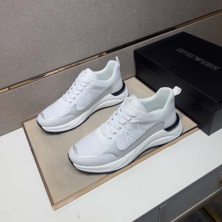 2025年9月23日入荷新品Armaniカジュアルシューズ/スニーカー｜メンズ靴人気本革製ギフト/誕生日/TL工場