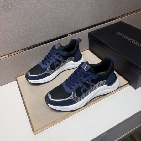 2025年9月23日入荷新品Armaniカジュアルシューズ/スニーカー｜メンズ靴人気本革製ギフト/誕生日/TL工場