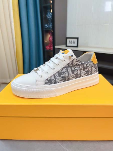 2025年9月23日入荷新品FENDIカジュアルシューズ/スニーカー｜メンズ靴人気本革製ギフト/誕生日/TL工場