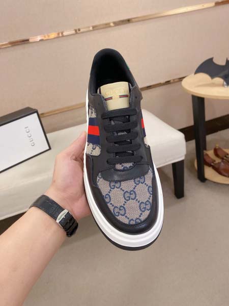 2025年9月23日入荷新品Gucciカジュアルシューズ/スニーカー｜メンズ靴人気本革製ギフト/誕生日/TL工場