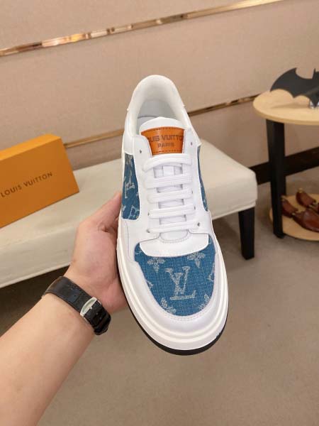 2025年9月23日入荷新品Louis Vuittonカジュアルシューズ/スニーカー｜メンズ靴人気本革製ギフト/誕生日/TL工場