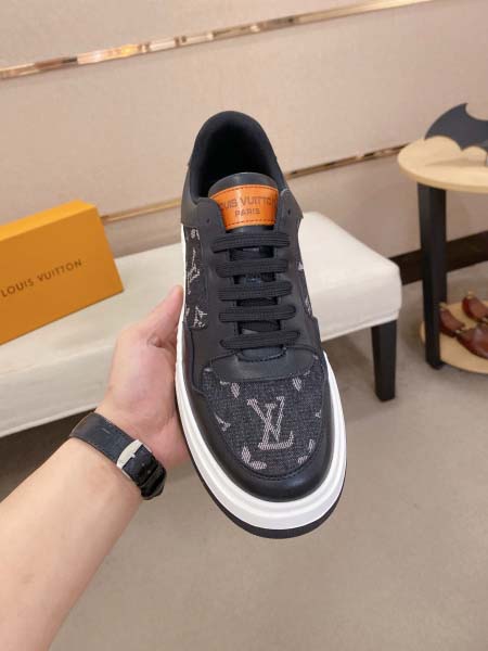 2025年9月23日入荷新品Louis Vuittonカジュアルシューズ/スニーカー｜メンズ靴人気本革製ギフト/誕生日/TL工場
