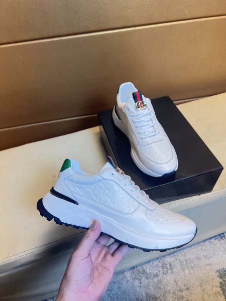 2025年9月23日入荷新品Gucciカジュアルシューズ/スニーカー｜メンズ靴人気本革製ギフト/誕生日/TL工場