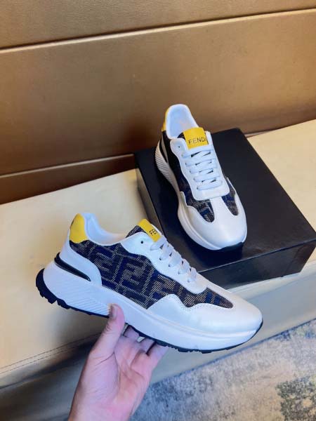 2025年9月23日入荷新品Fendiカジュアルシューズ/スニーカー｜メンズ靴人気本革製ギフト/誕生日/TL工場