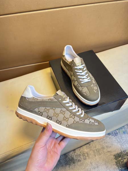 2025年9月23日入荷新品Gucciカジュアルシューズ/スニーカー｜メンズ靴人気本革製ギフト/誕生日/TL工場