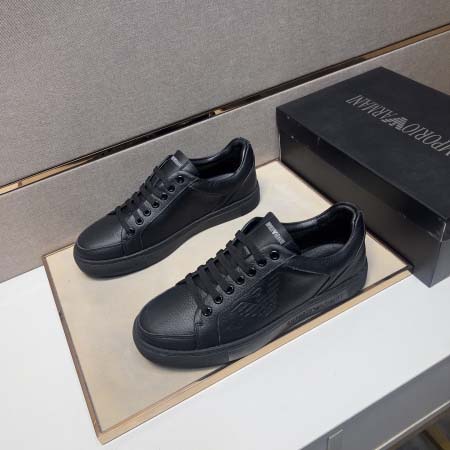 2025年9月23日入荷新品Armaniカジュアルシューズ/スニーカー｜メンズ靴人気本革製ギフト/誕生日/TL工場
