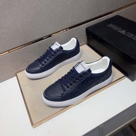2025年9月23日入荷新品Armaniカジュアルシューズ/スニーカー｜メンズ靴人気本革製ギフト/誕生日/TL工場