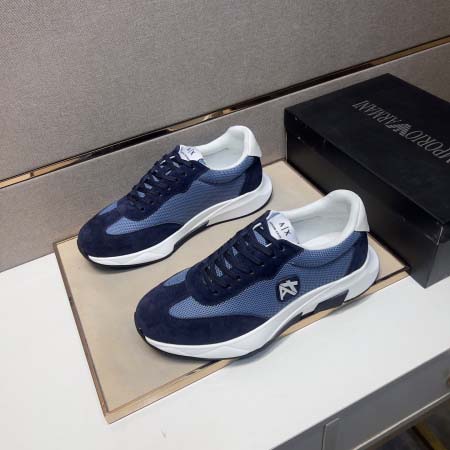 2025年9月23日入荷新品Armaniカジュアルシューズ/スニーカー｜メンズ靴人気本革製ギフト/誕生日/TL工場