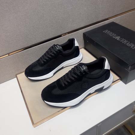 2025年9月23日入荷新品Armaniカジュアルシューズ/スニーカー｜メンズ靴人気本革製ギフト/誕生日/TL工場