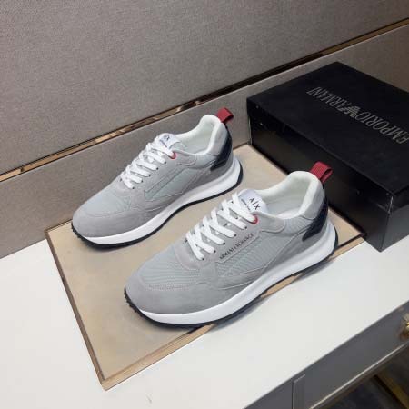 2025年9月23日入荷新品Armaniカジュアルシューズ/スニーカー｜メンズ靴人気本革製ギフト/誕生日/TL工場