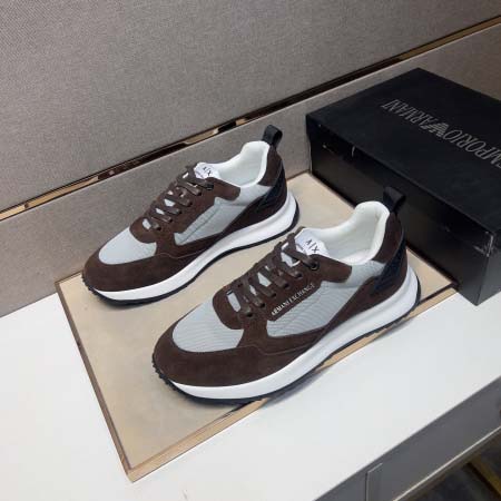 2025年9月23日入荷新品Armaniカジュアルシューズ/スニーカー｜メンズ靴人気本革製ギフト/誕生日/TL工場