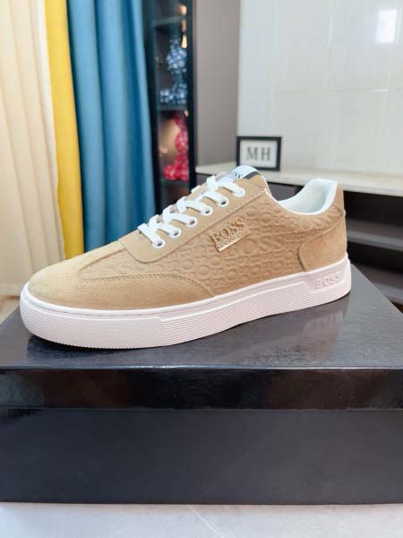 2025年9月23日入荷新品BOSSカジュアルシューズ/スニーカー｜メンズ靴人気本革製ギフト/誕生日/TL工場