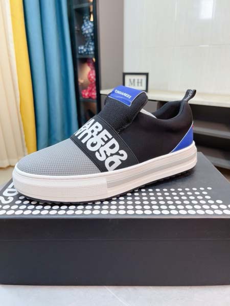 2025年9月23日入荷新品Dsquared2カジュアルシューズ/スニーカー｜メンズ靴人気本革製ギフト/誕生日/TL工場