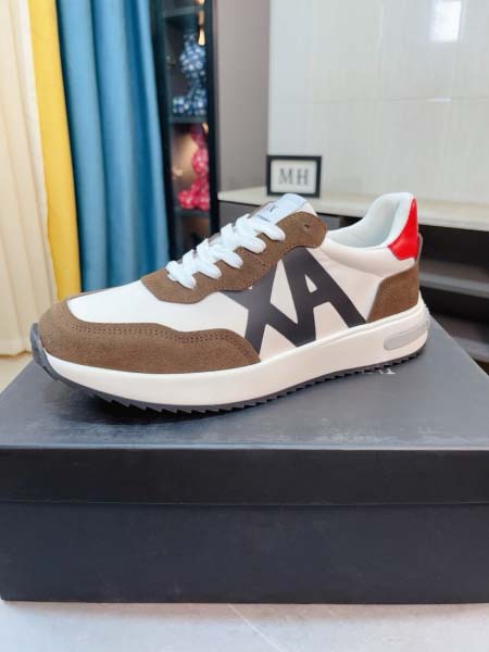 2025年9月23日入荷新品Armaniカジュアルシューズ/スニーカー｜メンズ靴人気本革製ギフト/誕生日/TL工場