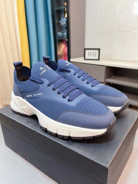 2025年9月23日入荷新品Armaniカジュアルシューズ/スニーカー｜メンズ靴人気本革製ギフト/誕生日/TL工場