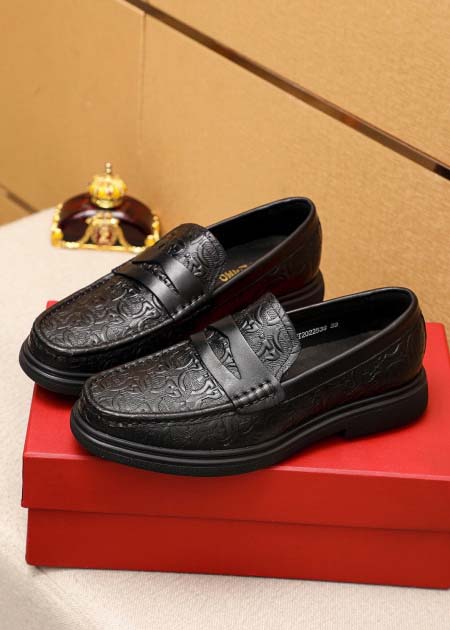 2025年9月23日入荷新品Ferragamoカジュアルシューズ/スニーカー｜メンズ靴人気本革製ギフト/誕生日/TL工場