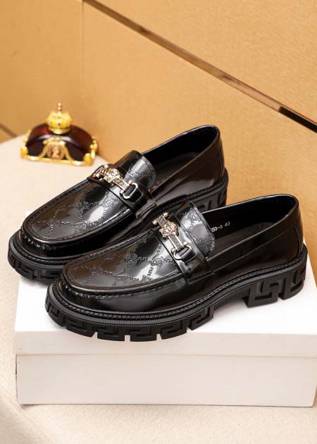 2025年9月23日入荷新品VERSACEカジュアルシューズ/スニーカー｜メンズ靴人気本革製ギフト/誕生日/TL工場