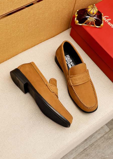 2025年9月23日入荷新品Ferragamoカジュアルシューズ/スニーカー｜メンズ靴人気本革製ギフト/誕生日/TL工場