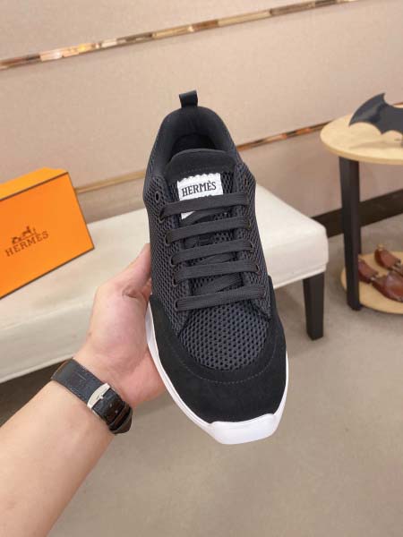 2025年9月23日入荷新品HERMESカジュアルシューズ/スニーカー｜メンズ靴人気本革製ギフト/誕生日/TL工場