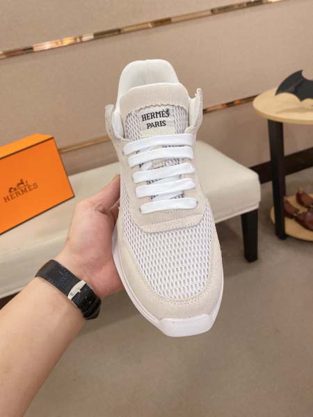 2025年9月23日入荷新品HERMESカジュアルシューズ/スニーカー｜メンズ靴人気本革製ギフト/誕生日/TL工場