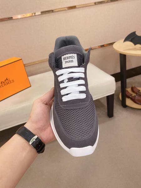 2025年9月23日入荷新品HERMESカジュアルシューズ/スニーカー｜メンズ靴人気本革製ギフト/誕生日/TL工場