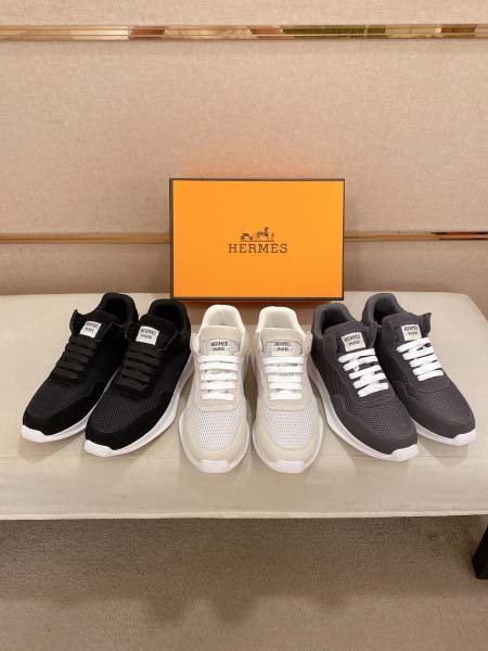 2025年9月23日入荷新品HERMESカジュアルシューズ/スニーカー｜メンズ靴人気本革製ギフト/誕生日/TL工場