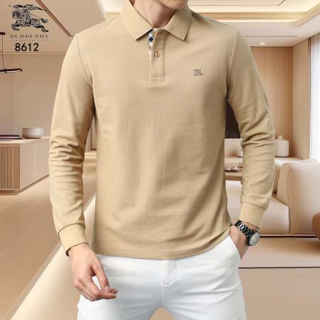 2025年9月23日入荷新作BURBERRY 長袖ポロ 秋物 冬物高品質人気商品/LM工場