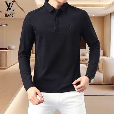 2025年9月23日入荷新作Louis Vuitton長袖ポロ 秋物 冬物高品質人気商品/LM工場
