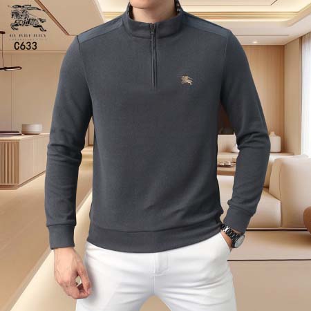 2025年9月23日入荷新作BURBERRY 長袖ポロ 秋物 冬物高品質人気商品/LM工場