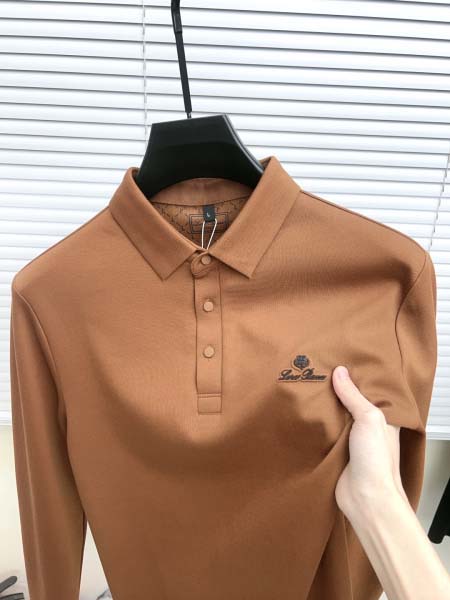 2025年9月23日入荷秋冬新作loro piana長袖ポロ 秋物 冬物高品質人気商品/LM工場