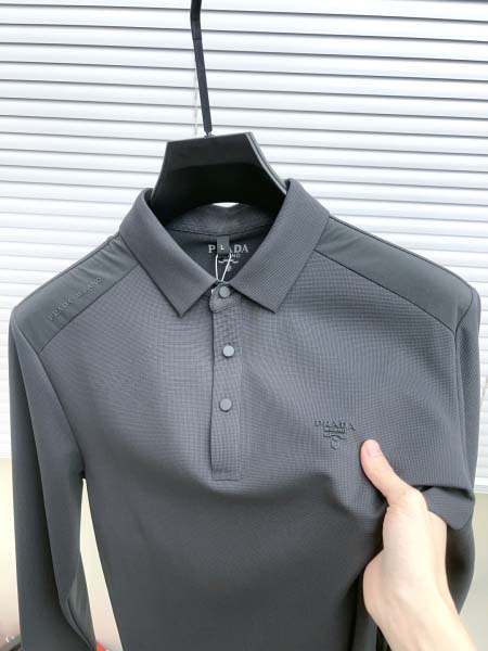 2025年9月23日入荷秋冬新作PRADA 長袖ポロ 秋物 冬物高品質人気商品/LM工場