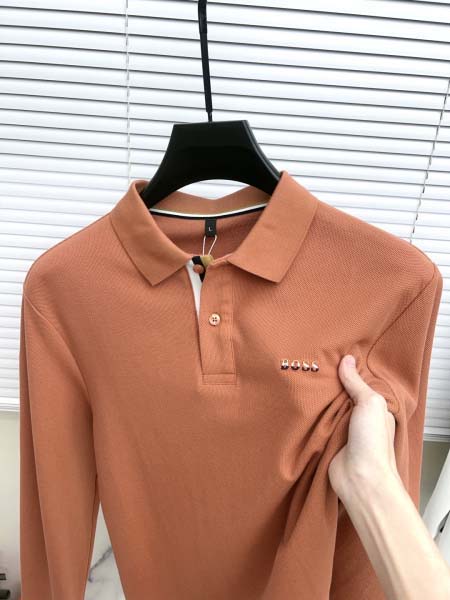 2025年9月23日入荷秋冬新作Kiton長袖ポロウォームシャツ 長袖ポロ 秋物 冬物高品質人気商品/LM工場