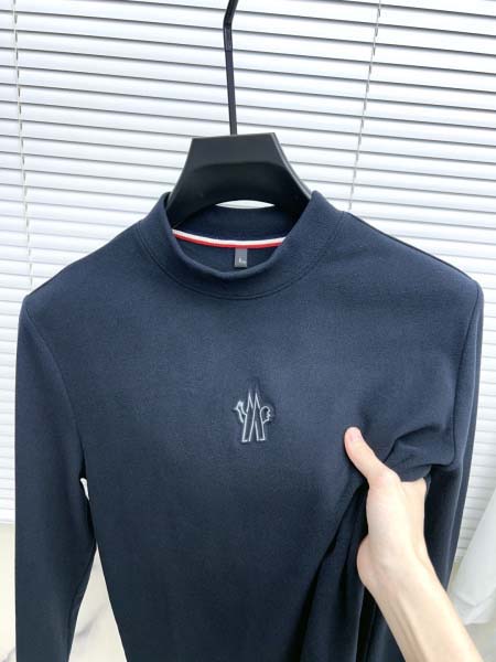 2025年9月23日入荷秋冬新作Moncler 長袖ポロウォームシャツ 秋冬 冬物高品質人気商品/LM工場