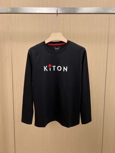 2025年9月24日入荷秋冬新作KITON長袖Tシャツ高級品/Su工場