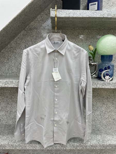 2025年9月24日入荷秋冬新作Brunello Cucinelli長袖 シャツ高級品/Su工場