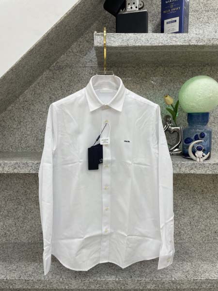 2025年9月24日入荷秋冬新作PRADA 長袖 シャツ高級品/Su工場