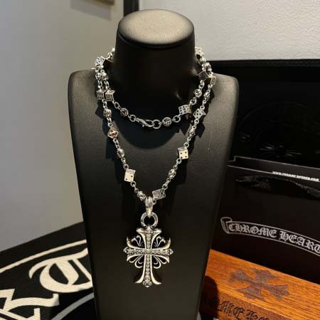 2025年9月25日入荷新品Chrome Heartsネックレスギフト/誕生日/記念品/アクセサリーxin工場