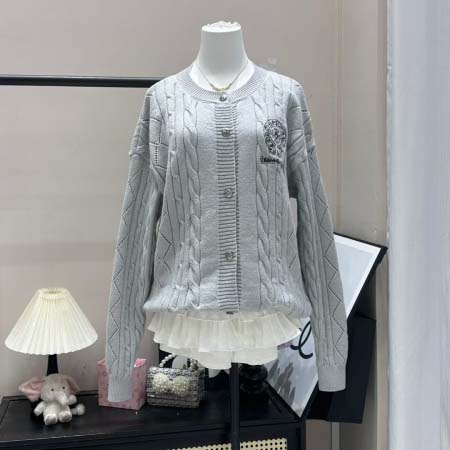 2025年9月26日入荷秋冬新作Chrome heartsニットのセーターファッション/誕生日プレゼント/贈り物 can工場