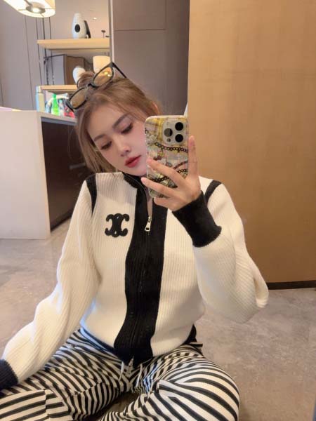 2025年9月27日入荷秋冬新作Celine ニットカーディガン  ファッション/誕生日プレゼント/贈り物 can工場