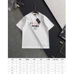 2025年9月1日入荷 新作Fendi半袖 tシャツ高級なプレゼント/誕生日プレゼント/高品質/メンツ/記念品/ wenzhou工場